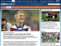 Bild zum Artikel: Nachfolger von Philipp Lahm: Schweinsteiger ist neuer Kapitän der DFB-Elf