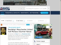 Bild zum Artikel: Bestätigt: Manchester United holt Monaco-Stürmer Falcao
