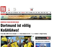 Bild zum Artikel: BVB ist KaGAGAwa! - Homepage vor dem Crash, über 5000 Trikots verkauft