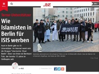 Bild zum Artikel: Wie Islamisten in Berlin für ISIS werben