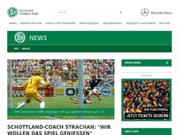 Bild zum Artikel: Schottland-Coach Strachan: 'Wir wollen das Spiel genießen'