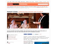 Bild zum Artikel: Hochzeit in Iowa: Lesbisches Paar heiratet nach 72 Jahren