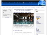 Bild zum Artikel: Jülich verdunkelt Hallenbad wegen Muslimen