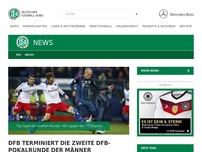 Bild zum Artikel: DFB terminiert die zweite DFB-Pokalrunde der Männer