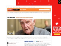 Bild zum Artikel: TV-Legende: Joachim Fuchsberger ist tot