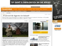 Bild zum Artikel: Rügenwalder: „Wurst wird die Zigarette der Zukunft“