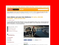 Bild zum Artikel: Heinz Stücke und seine Velo-Weltreise: 52 Jahre, 648.000 Kilometer - alles auf dem Rad