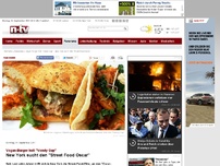 Bild zum Artikel: Vegan-Burger holt 'Vendy Cup': New York sucht den 'Street Food Oscar'