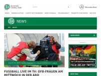 Bild zum Artikel: Fußball live im TV: DFB-Frauen am Mittwoch in der ARD