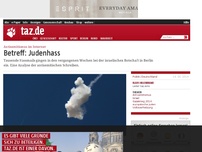 Bild zum Artikel: Antisemitismus im Internet: Betreff: Judenhass