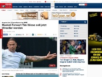 Bild zum Artikel: Angebot der US-amerikanischen WWE - Tim Wiese soll als Profi-Wrestler in den Ring steigen