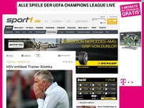 Bild zum Artikel: Medien HSV entlässt Trainer Slomka