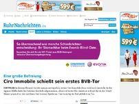 Bild zum Artikel: Ciro Immobile schießt sein erstes BVB-Tor