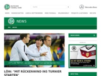 Bild zum Artikel: Löw: 'Mit Rückenwind ins Turnier starten'