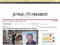 Bild zum Artikel: Mehr als 60.000 Unterschriften gegen Großmoschee in München