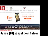 Bild zum Artikel: Autounfall in den USA - Junge (16) zündet Fahrer die Achselhaare an