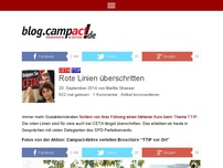 Bild zum Artikel: Rote Linien überschritten