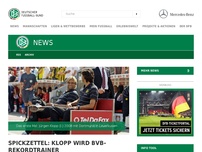 Bild zum Artikel: Spickzettel: Klopp wird BVB-Rekordtrainer