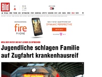 Bild zum Artikel: In Regionalzug - Familie ins Krankenhaus geprügelt!