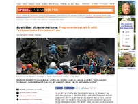 Bild zum Artikel: Streit über Ukraine-Berichte: Programmbeirat wirft ARD 'antirussische Tendenzen' vor
