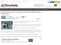Bild zum Artikel: ERMITTLUNG GEGEN SCHIESSWÜTIGEN POLIZEIBEAMTEN in Rüsselsheim