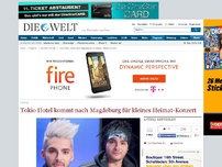 Bild zum Artikel: Tokio Hotel kommt nach Magdeburg für kleines Heimat-Konzert