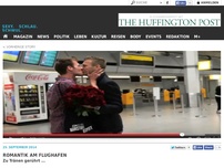 Bild zum Artikel: Romantik am Flughafen