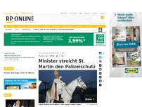 Bild zum Artikel: Pläne für NRW - Minister streicht St. Martin den Polizeischutz