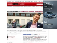 Bild zum Artikel: AfD-Chef kontert Kritik: Lucke nennt Schäuble 'Volksverführer'