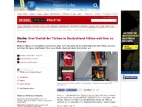 Bild zum Artikel: Studie: Drei Viertel der Türken in Deutschland fühlen sich hier zu Hause