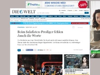 Bild zum Artikel: 'Günther Jauch': Beim Salafisten-Prediger fehlen Jauch die Worte