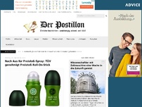 Bild zum Artikel: Nach Aus für Freistoß-Spray: TÜV genehmigt Freistoß-Roll-On-Stick