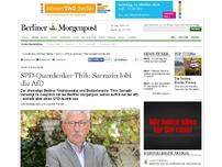 Bild zum Artikel: Interview: SPD-Querdenker Thilo Sarrazin lobt die AfD