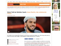 Bild zum Artikel: Islam-Talk bei Günther Jauch: Unser Muslim, das unbekannte Wesen
