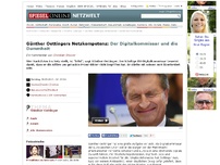 Bild zum Artikel: Günther Oettingers Netzkompetenz: Der Digitalkommissar und die Dummheit