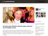 Bild zum Artikel: Ab sofort alles öffentlich: Richard Lugner zieht sich aus Privatleben zurück