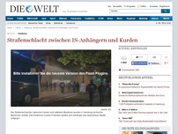 Bild zum Artikel: Hamburg: Straßenschlacht zwischen IS-Anhängern und Kurden