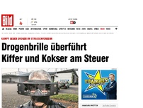 Bild zum Artikel: Drogen am Steuer - Drogenbrille überführt Kiffer am Steuer