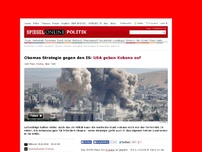 Bild zum Artikel: Obamas Strategie gegen den IS: USA geben Kobane auf