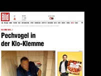 Bild zum Artikel: So eine Sch...! - Pechvogel in der Klo-Klemme