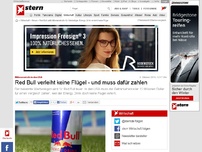 Bild zum Artikel: Millionenstrafe in den USA: Red Bull verleiht keine Flügel - und muss dafür zahlen