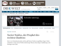 Bild zum Artikel: Popstar: Xavier Naidoo, der Prophet des rechten Glaubens