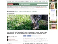 Bild zum Artikel: Vogelschutz: Jäger wollen weiter Katzen schießen