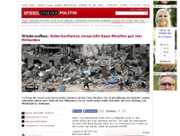 Bild zum Artikel: Wiederaufbau: USA und Europa versprechen Gaza-Streifen gut 600 Millionen
