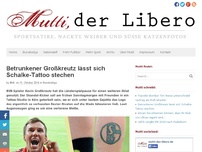 Bild zum Artikel: Betrunkener Großkreutz lässt sich Schalke-Tattoo stechen