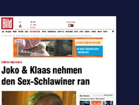 Bild zum Artikel: Circus Halligalli - Joko & Klaas nehmen den Sex-Schlawiner ran