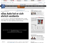 Bild zum Artikel: Anja Zeidler zum Porsche-Clip: «Den Porsche hat er sich ehrlich verdient»