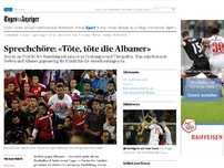 Bild zum Artikel: Sprechchöre: «Töte, töte die Albaner»