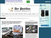 Bild zum Artikel: Auch das noch! Deutschlands Autofahrer kündigen 24-stündigen Warnstreik an