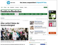 Bild zum Artikel: Attac - Attac verliert Status der Gemeinnützigkeit